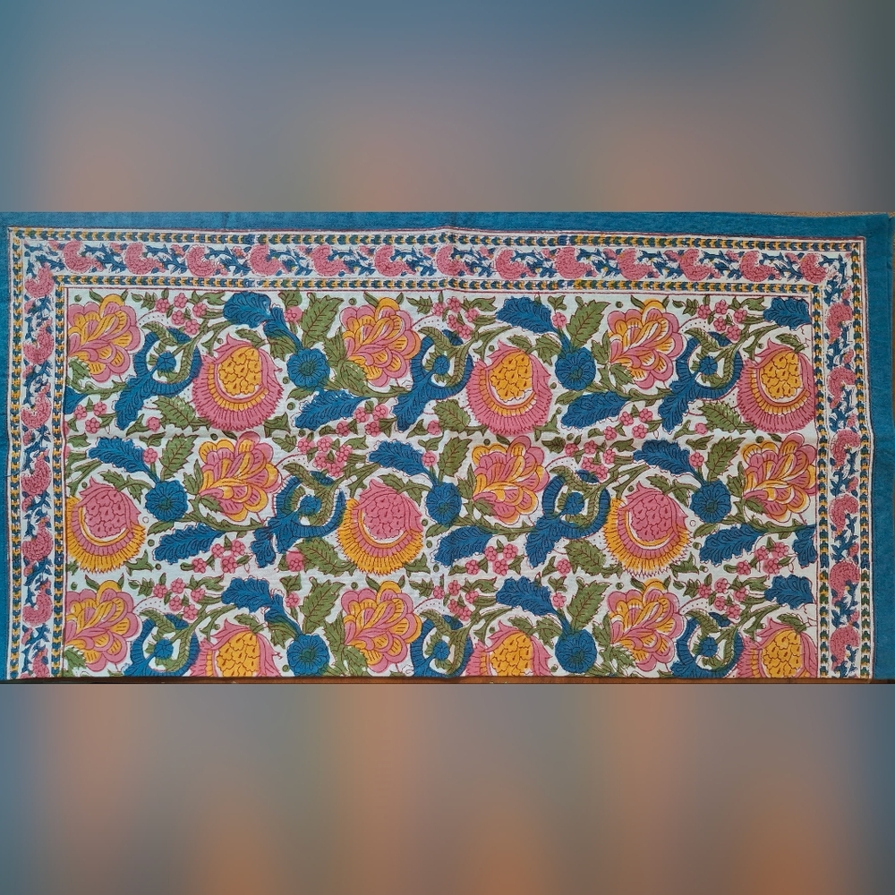 Pomegranate Placemat & Napkins Set For One Jewel Blossom - Picture 7 of 14